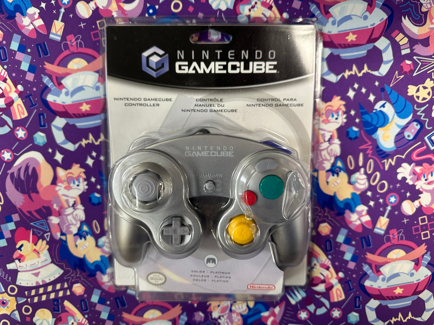 Gamecube Silver Controller (Brand New)