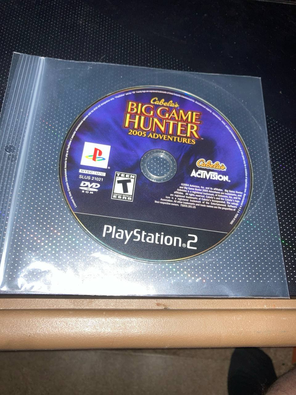 Cabela's Big Game Hunter 2005 Adventure for PlayStation 2 (loose Disc)