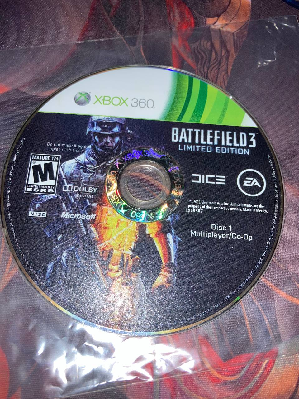 Battlefield 3 Limited Edition for Xbox 360 (Loose Disc)
