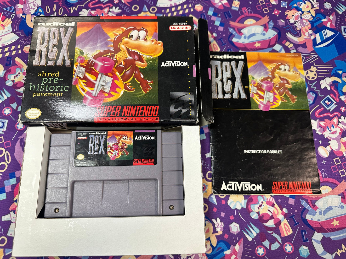 Radical Rex (cib) Snes