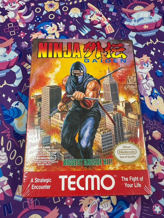 Ninja Gaiden NES / Sealed with imperfection.