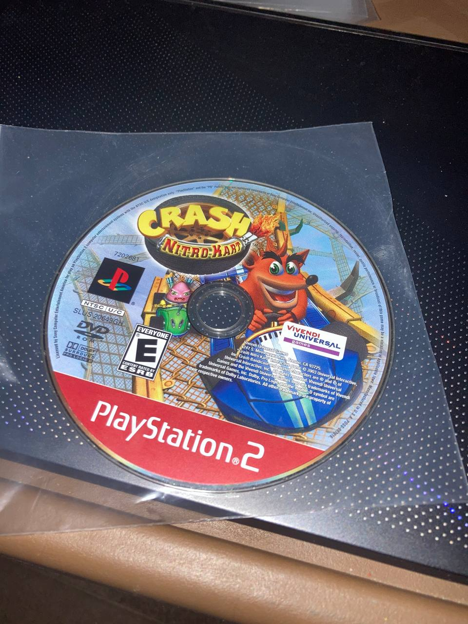 Krash Nitro Kart PlayStation 2 Greatest Hits (Loose Disc)