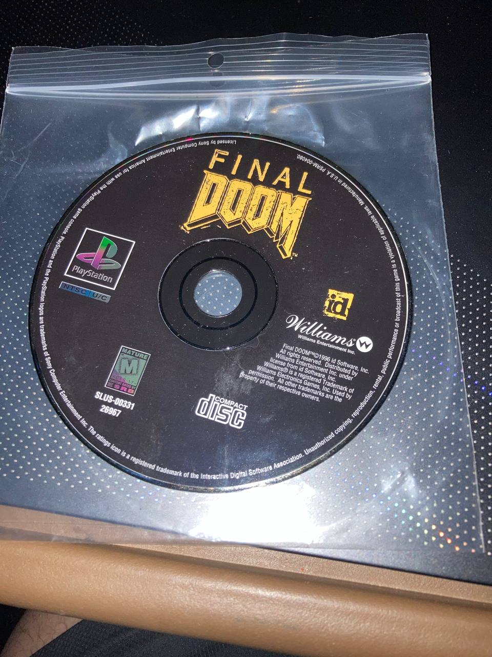 Final Doom for PlayStation (Loose Disc)