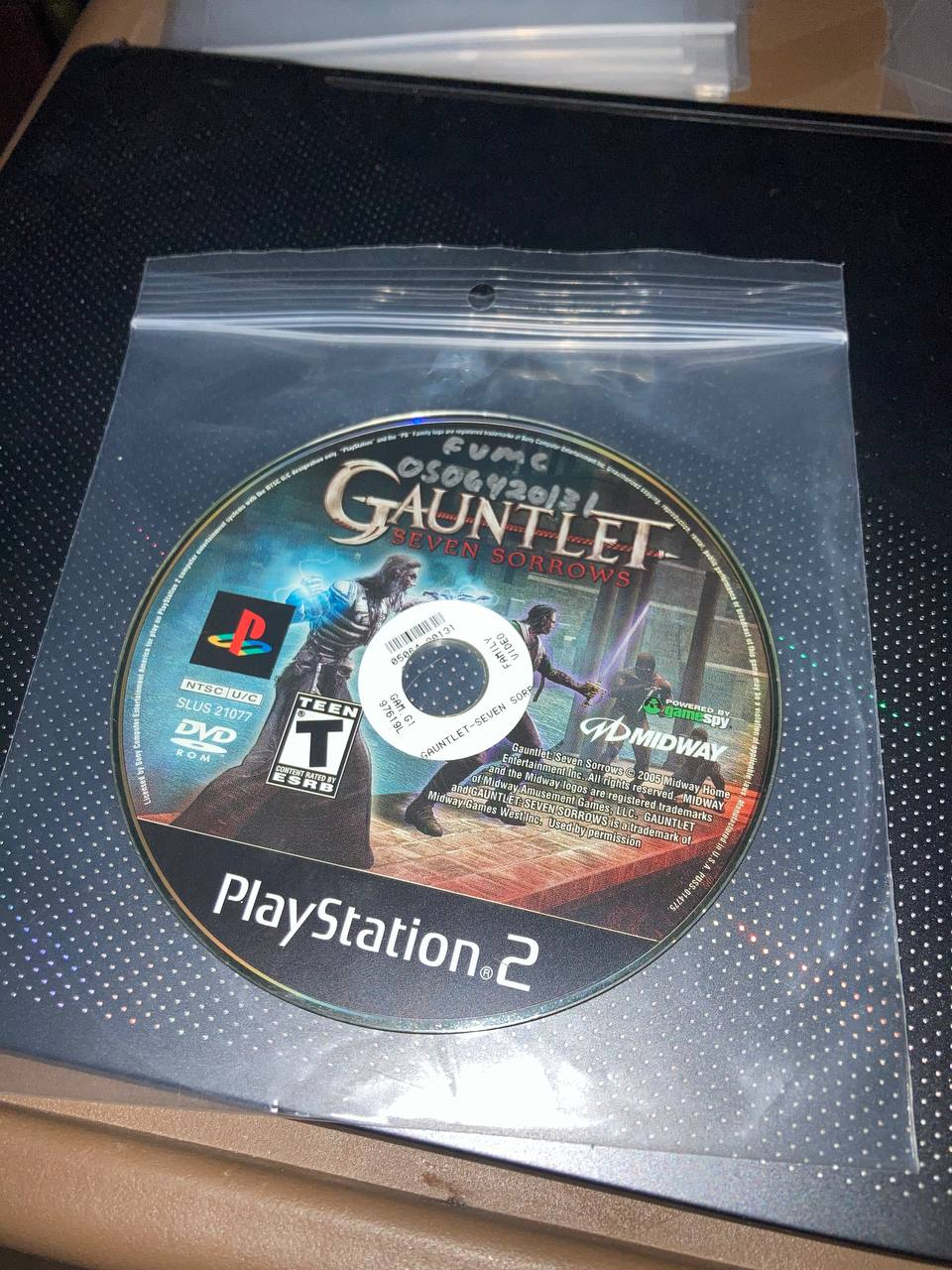 Gauntlet Seven Sorrows for PlayStation 2 (Loose Disc)