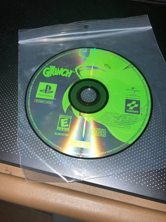 The Grinch for PlayStation (Loose Disc)
