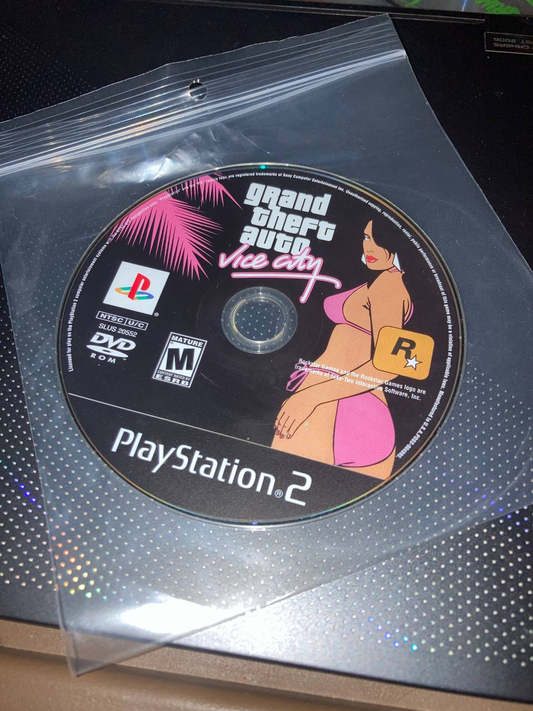 Grand Theft Auto Vice City for PlayStation 2 (Loose Disc)