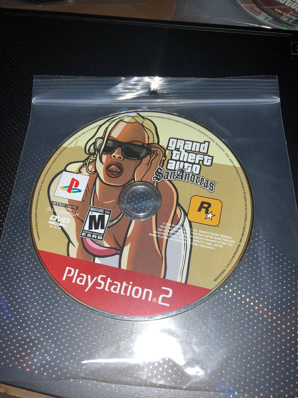 Grand Theft Auto San Andreas (Greatest Hits) for PlayStation 2 (Loose Disc)