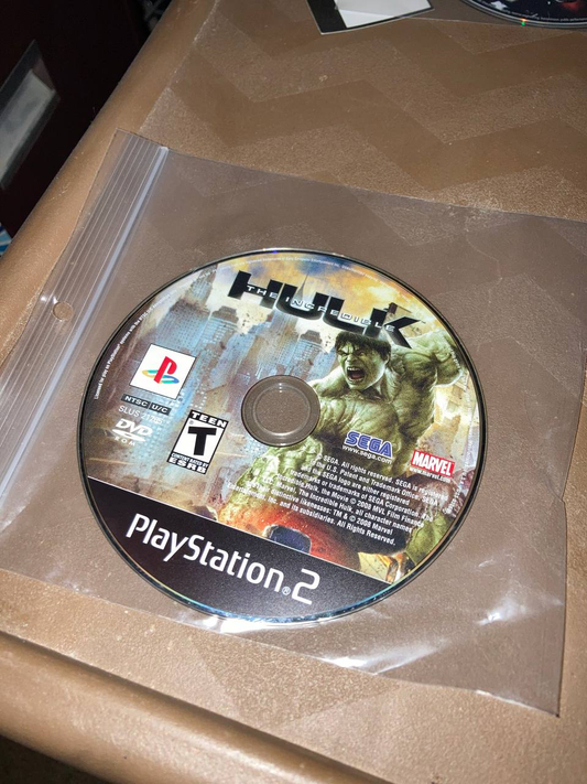 The Incredible Hulk for PlayStation 2 (Loose Disc)
