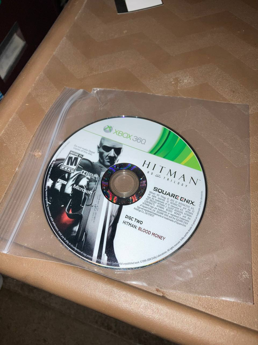 Hitman HD Trilogy for Xbox 360 (Loose Disc 1 & 2)