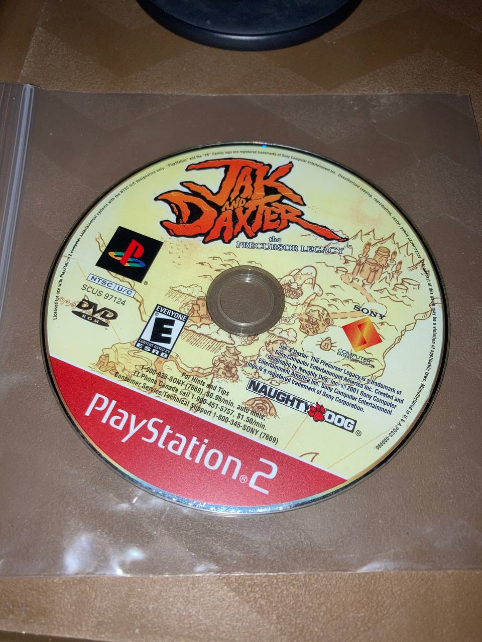 Jak and Daxter The Precursor Legacy (loose disc)