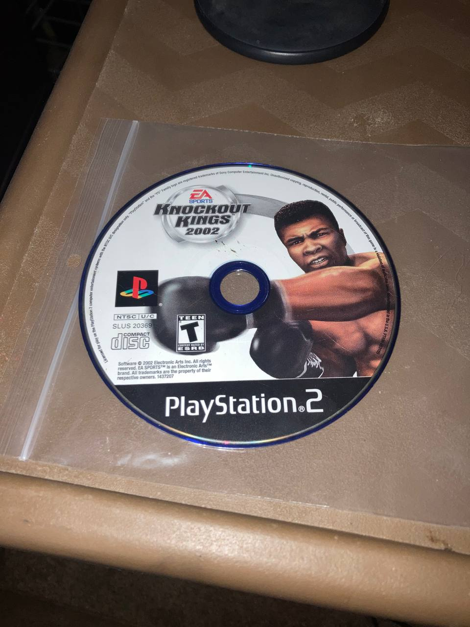 Knockout Kings 2002 for PlayStation 2 (Loose Disc)