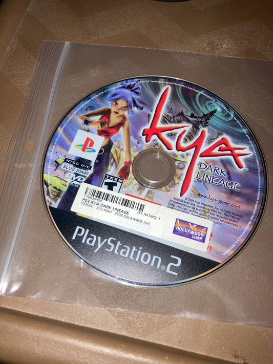 Kya Dark Lineage for PlayStation 2 (Loose Disc)