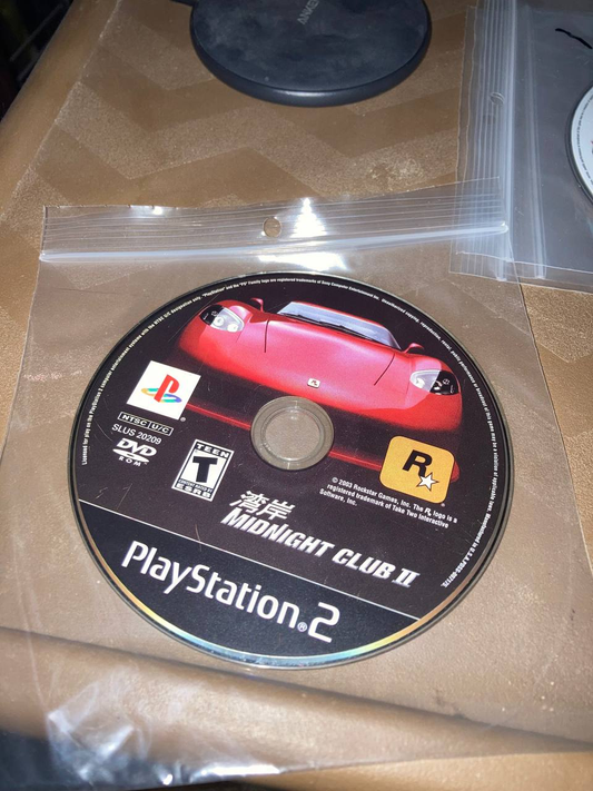 Midnight Club 2 for PlayStation 2 (Loose Disc)