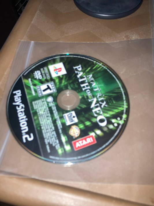 The Matrix Path of Neo for PlayStation 2 (Loose Disc)