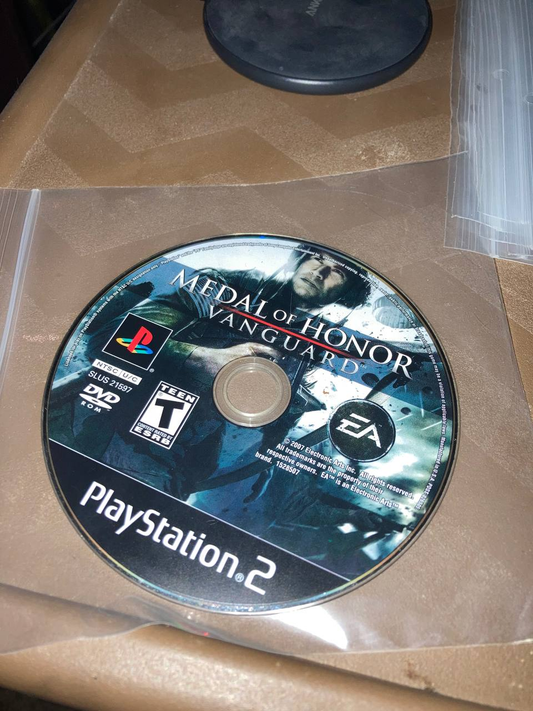 Medal of Honor Vanguard for PlayStation 2 (Loose Disc)