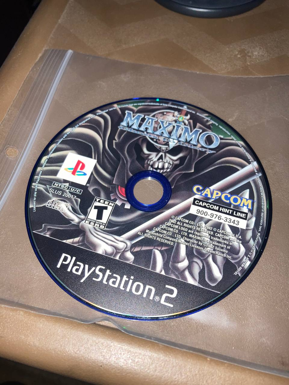 Maximo Ghosts to Glory for PlayStation 2 (loose disc)