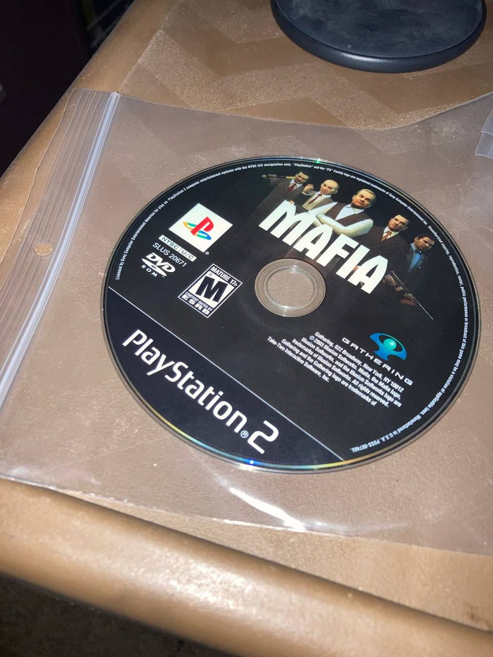 Mafia for PlayStation 2 (loose disc)