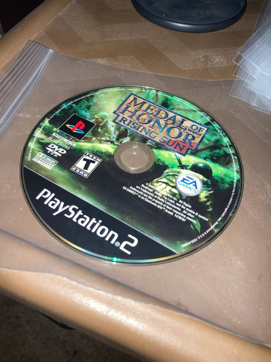Medal of Honor Rising Sun for PlayStation 2 (loose disc)