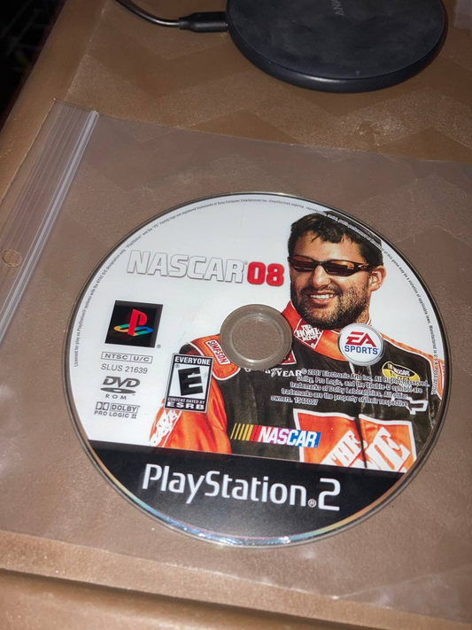 Nascar 2008 for PlayStation 2 (Loose Disc)