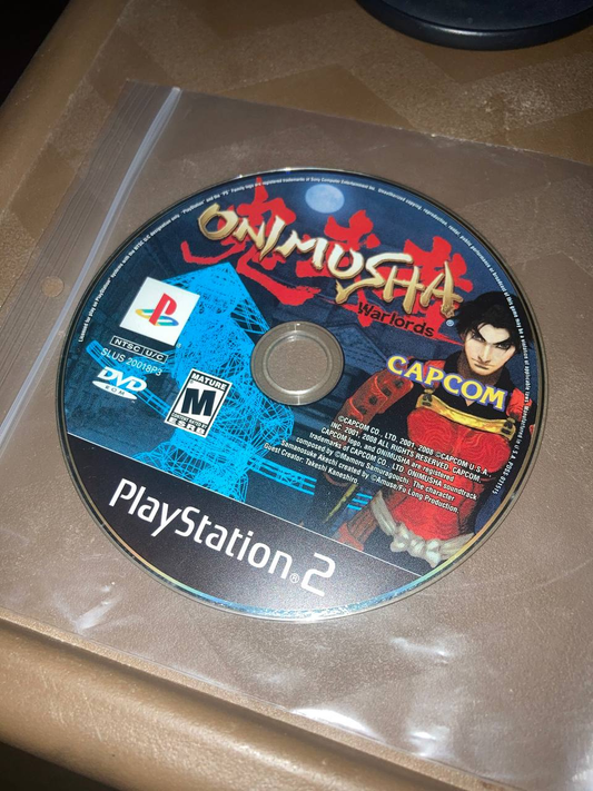 Onimusha Warlords for PlayStation 2 (Loose Disc)