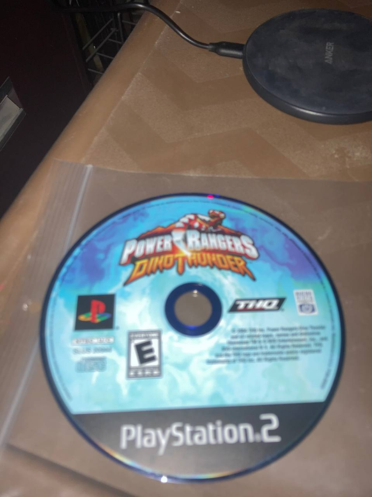 Power Rangers Dino Thunder for PlayStation 2 (Loose Disc)