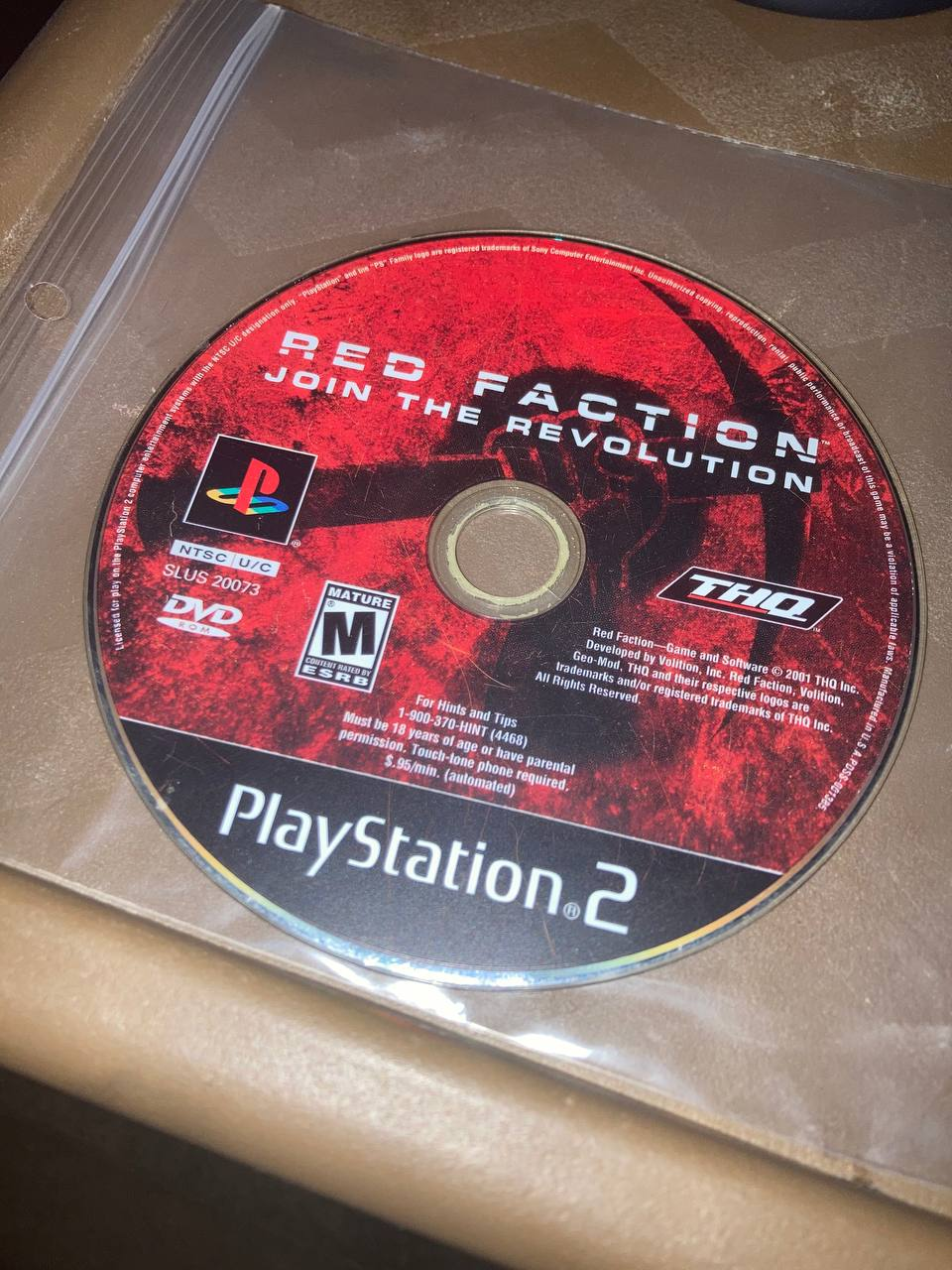 Red Faction for PlayStation 2 (Loose Disc)