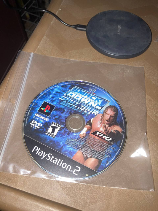 WWE Smackdown Shut Your Mouth for PlayStation 2 (Loose Disc)