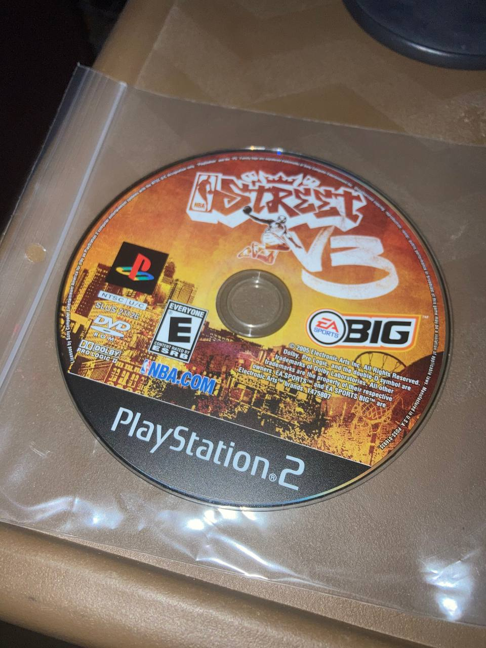 NBA Streets Vol 3 for PlayStation 2 (Loose Disc)