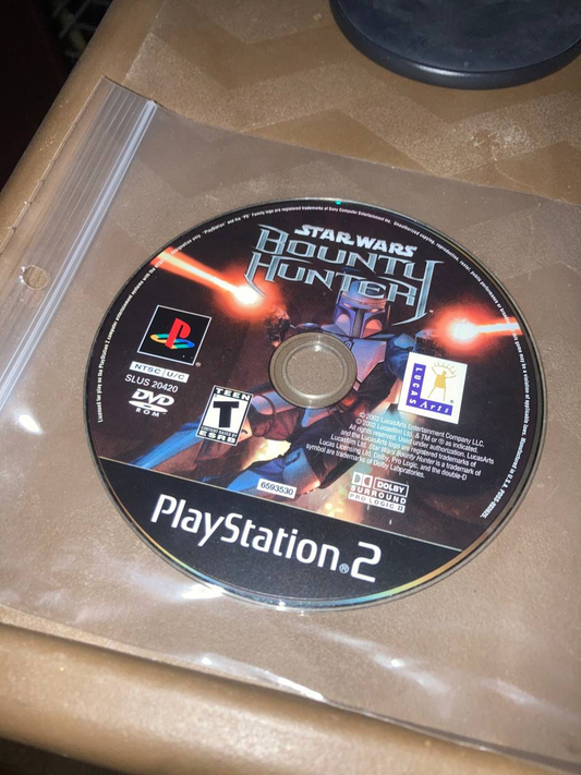 Star Wars Bounty Hunter for PlayStation 2 (Loose Disc)