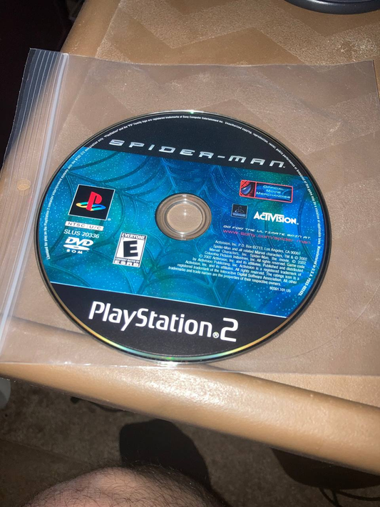 Spiderman for PlayStation 2 (Loose Disc)