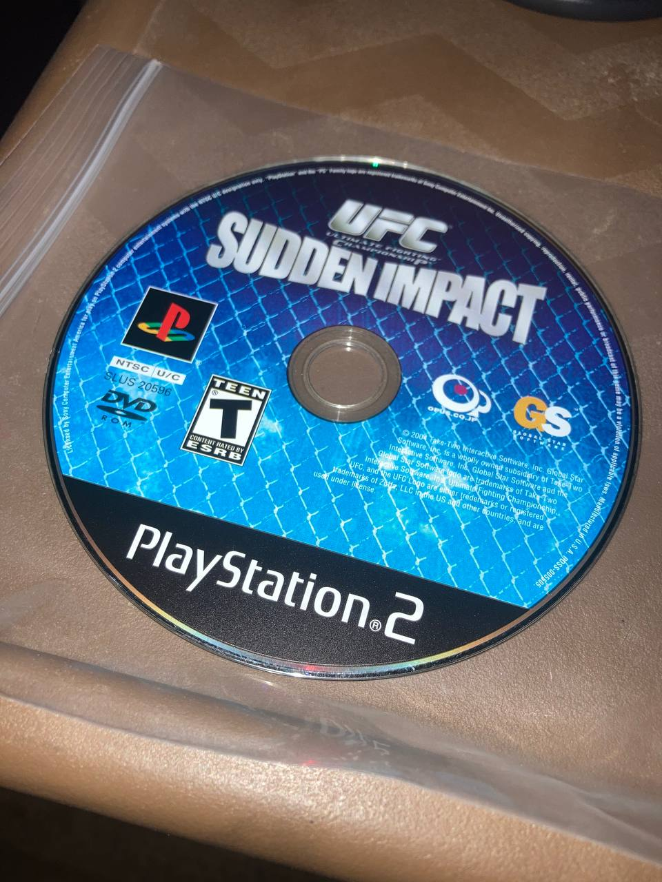 UFC Sudden Impact for PlayStation 2 (Loose Disc)