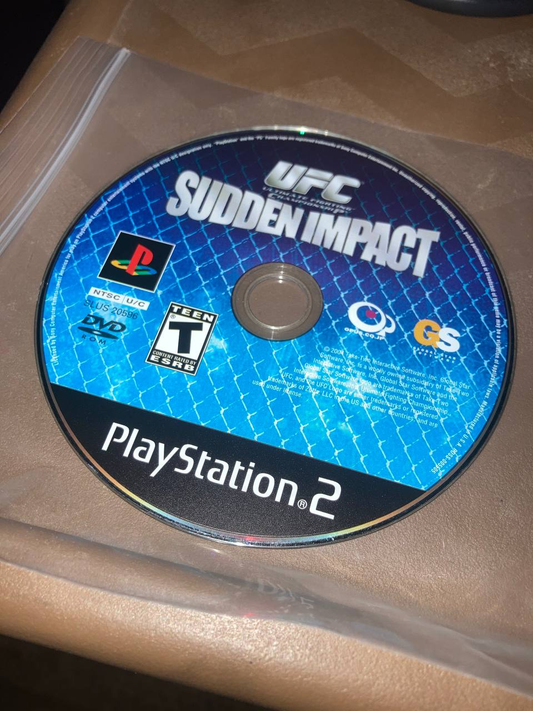 UFC Sudden Impact for PlayStation 2 (Loose Disc)