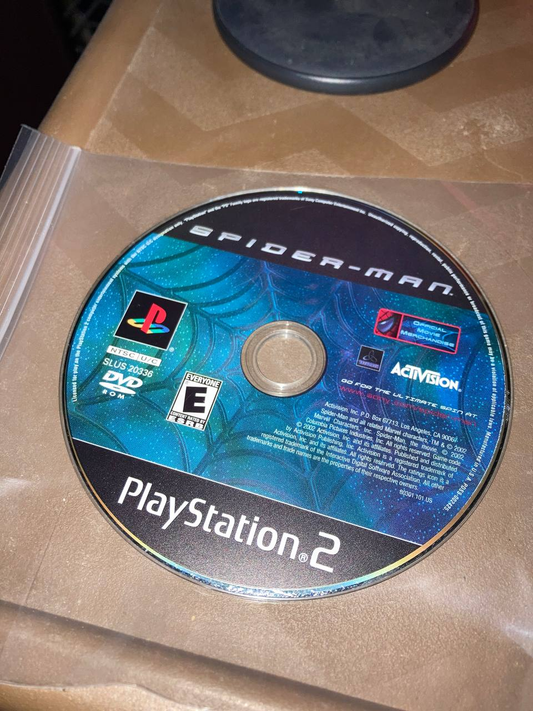 Spiderman for PlayStation 2 (Loose Disc)
