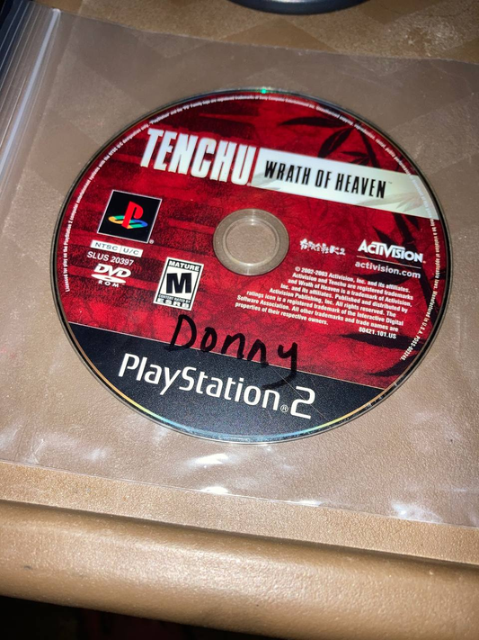 Tenchu 3: Wrath of Heaven for PlayStation 2 (Loose Disc)