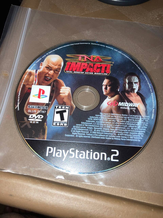 TNA Impact for PlayStation 2 (Loose Disc)