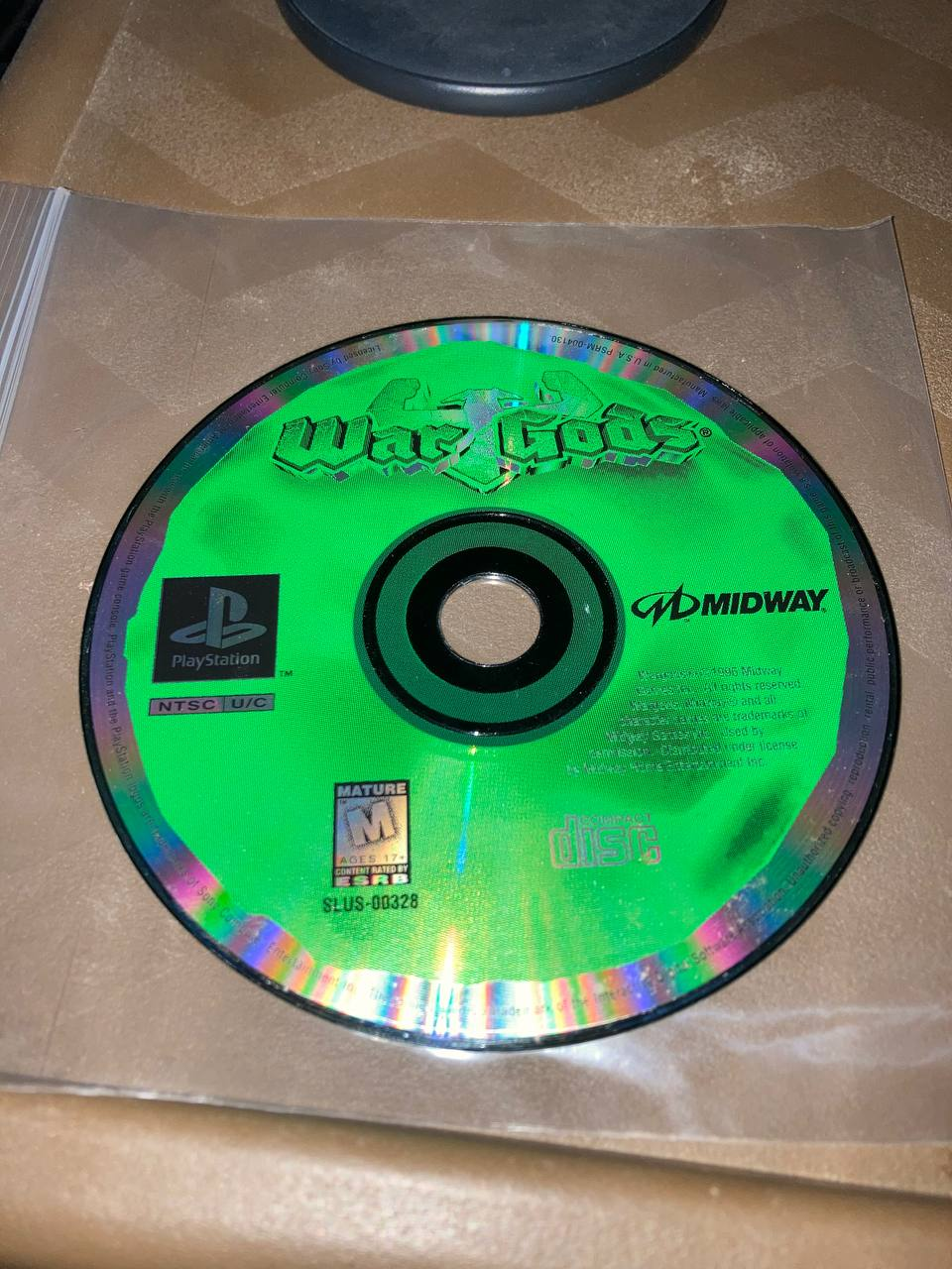 War Gods for PlayStation (Loose Disc)