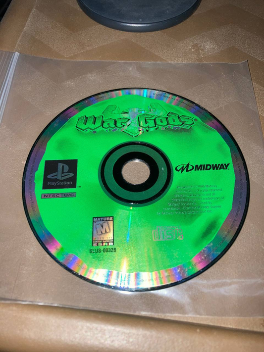 War Gods for PlayStation (Loose Disc)