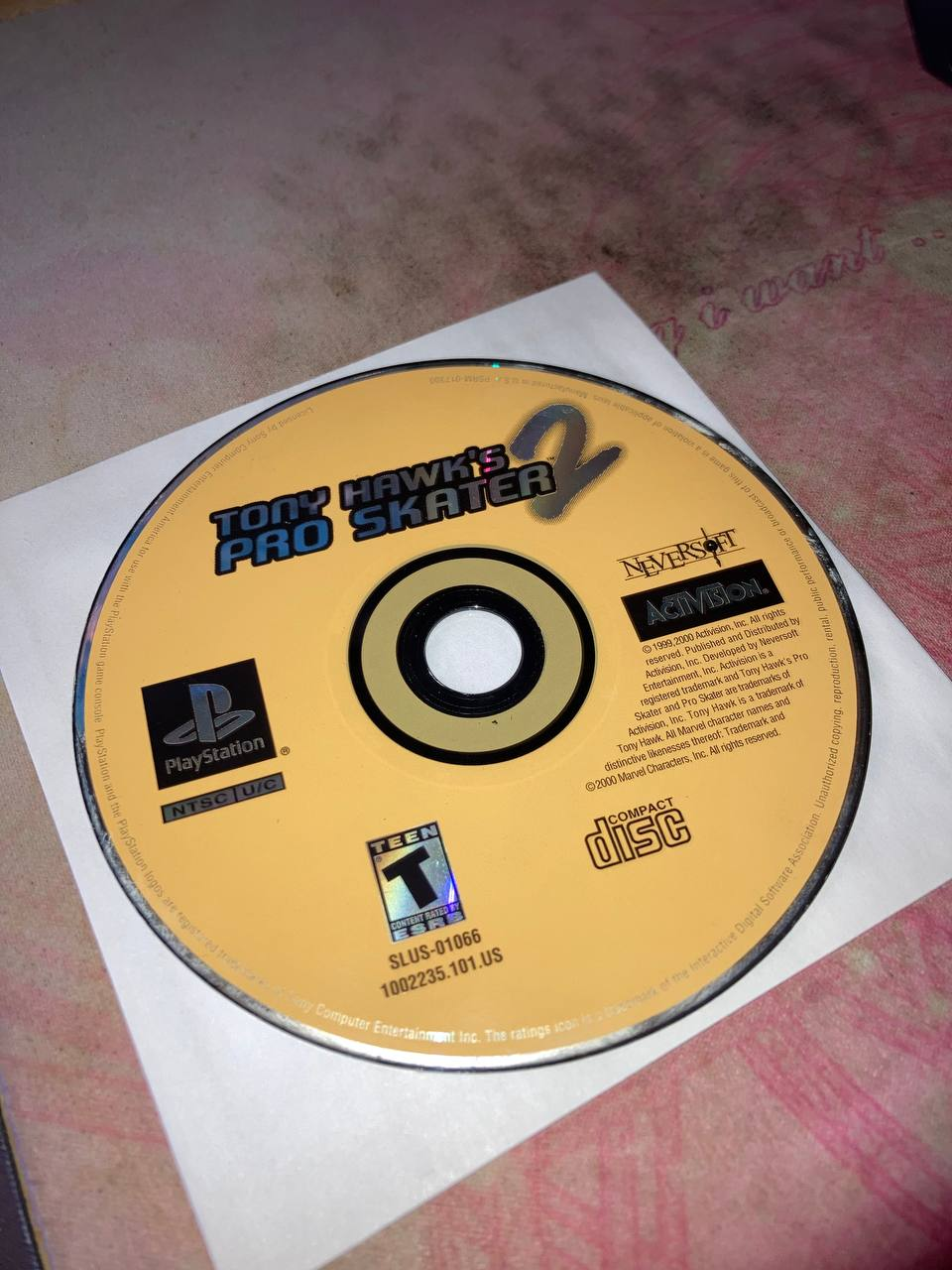 Tony Hawk's Pro Skater 2 for PlayStation (Loose disc)