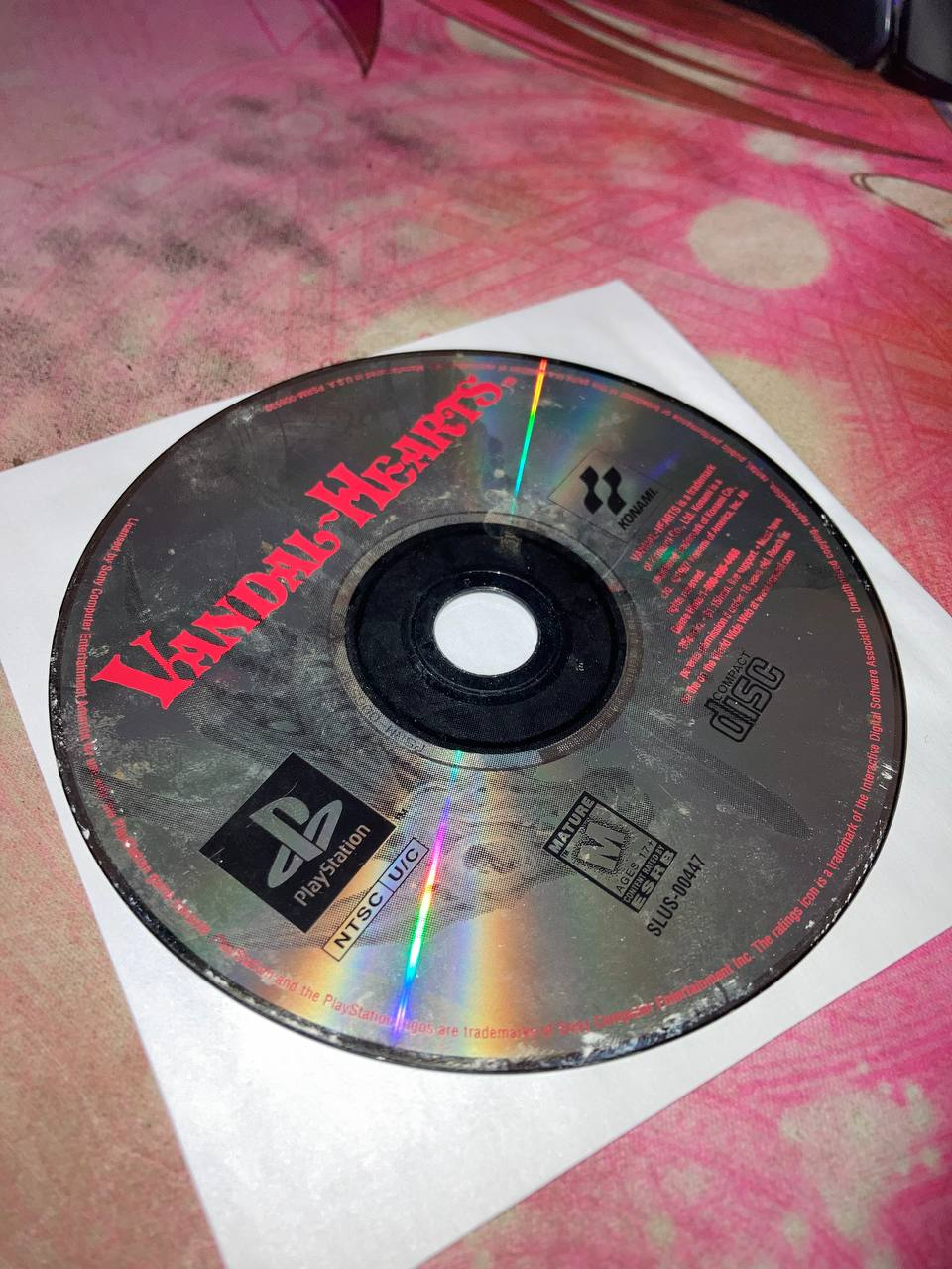 Vandal Hearts for PlayStation (Loose Disc)