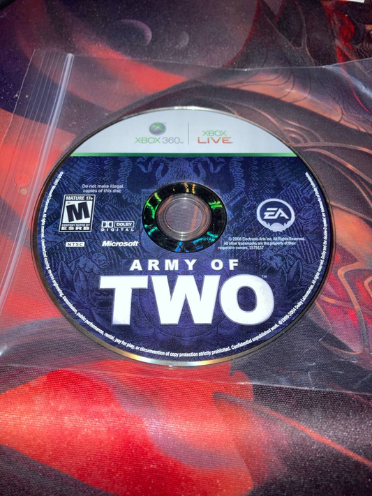 Army of Two for Xbox 360 (Loose Disc)