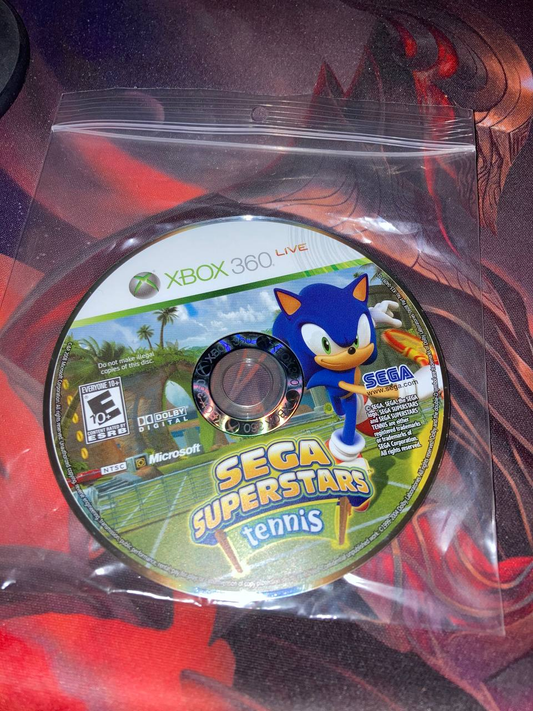 Sega Superstars Tennis for Xbox 360 (loose disc)