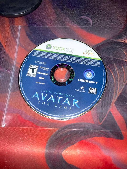 Avatar: The Game for Xbox 360 (Loose Disc)