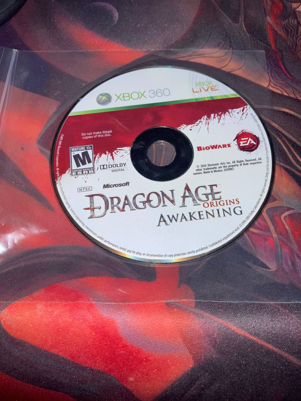Dragon Age Origins: Awakening Expansion (loose disc)