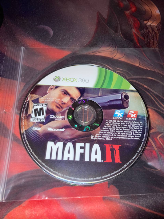 Mafia 2 for Xbox 360 (loose disc)