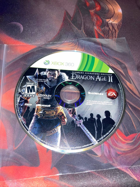 Dragon Age 2 (Bioware Signature Edition) for Xbox 360 (loose disc)
