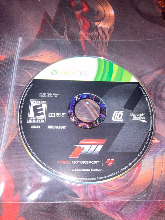 Forza Motorsport 4 Essentials Edition for Xbox 360 (loose disc)