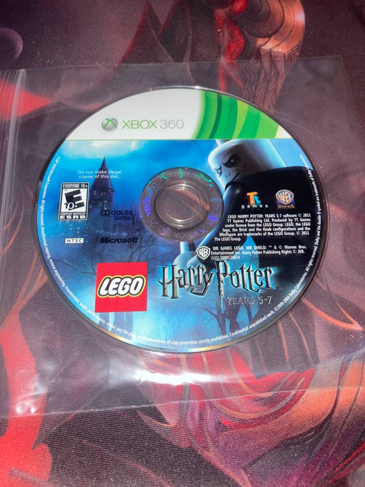 Lego Harry Potter: Years 5-7 for Xbox 360 (loose disc)