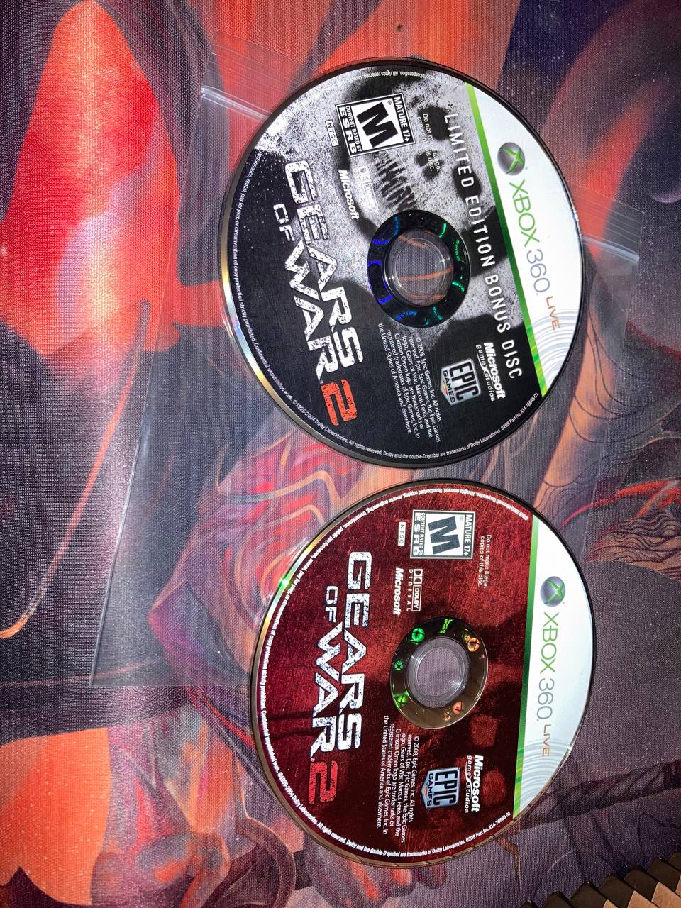 Gears of War 2 Limited Edition (Both Loose Discs) for Xbox 360