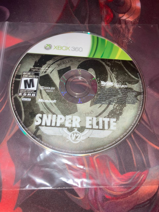 Sniper Elite V2 for Xbox 360 (Loose Disc)