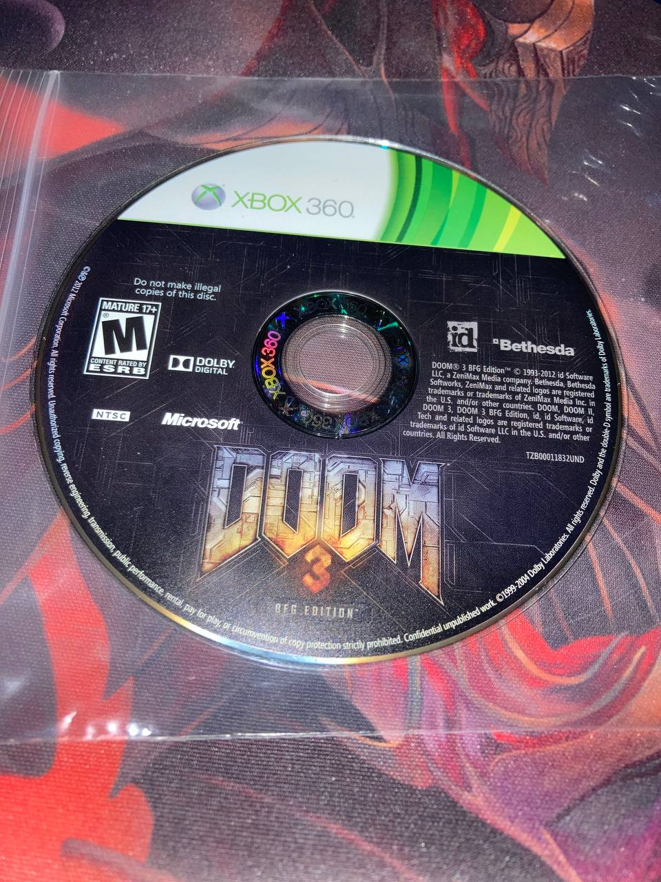 Doom 3 BFG Edition for Xbox 360 (Loose Disc)